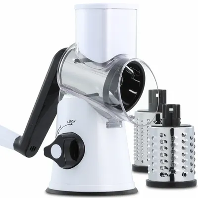 Răzătoare Izibizi – PS-336A, 3 accesorii, alb