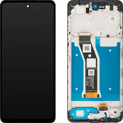 Display cu Touchscreen Motorola Moto G04s, cu Rama, Negru, Service Pack 5D68C24245