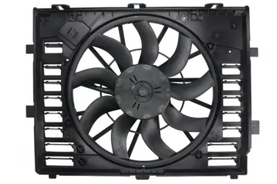 Ventilator radiator (cu carcasa) potrivit PORSCHE CAYENNE 3.0D 4.2D 08.14