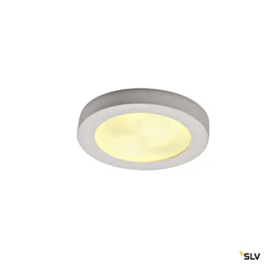 Plafonieră, GL 105 E27, rotund, alb plaster, max. 15W