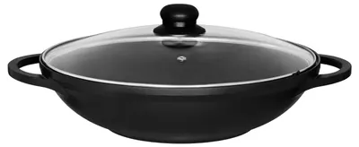 Tigaie wok cu capac Maku – 32 cm