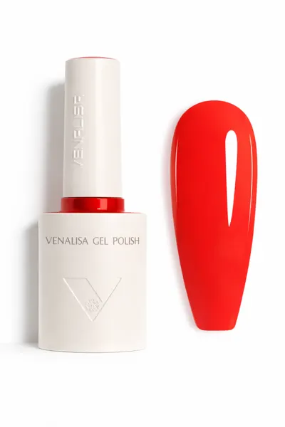 Ojă Semipermanentă Venalisa 5021C – Roșu Coral Intens