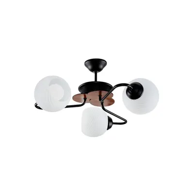 Lustra Enis1 Negru 3xE27 60W