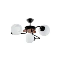 Lustra Enis1 Negru 3xE27 60W