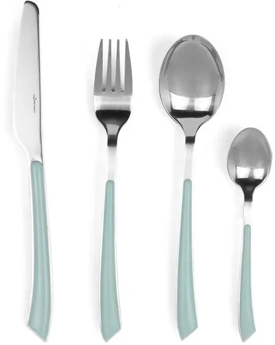 Set de tacâmuri Luigi Ferrero - Norsk FR-2431CS, 24 piese, albastru deschis