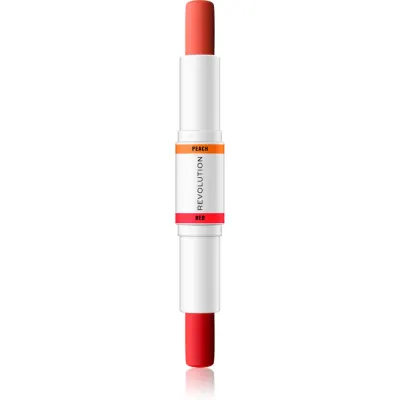 Revolution Colour Correcting baton corector pentru uniformizarea nuantei tenului culoare Red & Peach 2x4.3 g