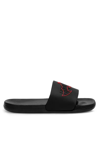 Papuci baieti SS24-250WBBAT - Textil - Negru