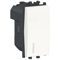 Intrerupator simplu indicator luminos 1M Schneider Easy Styl LMR1401001, alb