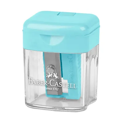 Ascutitoare simpla, Faber-Castell, diferite culori pastel