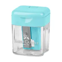 Ascutitoare simpla, Faber-Castell, diferite culori pastel