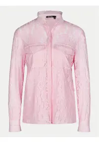 Camasa dama - 303698478 - Bumbac/Poliamida - Roz - Roz