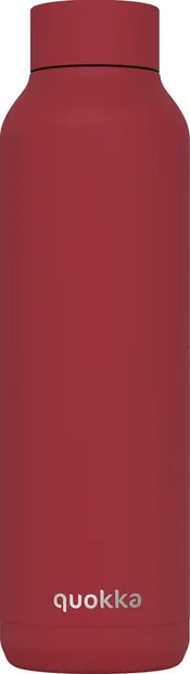 Sticlă termos Quokka Solid - Firebrick Red, 630 ml