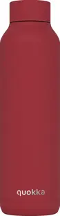 Sticlă termos Quokka Solid - Firebrick Red, 630 ml