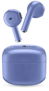Căști wireless Cellularline - Music Sound Swag, TWS, albastre