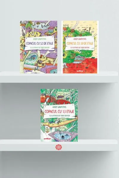 Pachet Seria Copacul cu etaje (Incomplet) - Hardcover - Andy Griffiths