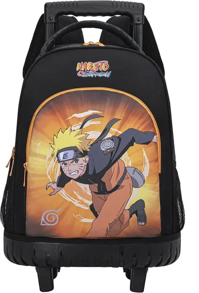 Ghiozdan cu roți Kstationery Naruto - Hidden Leaf Village