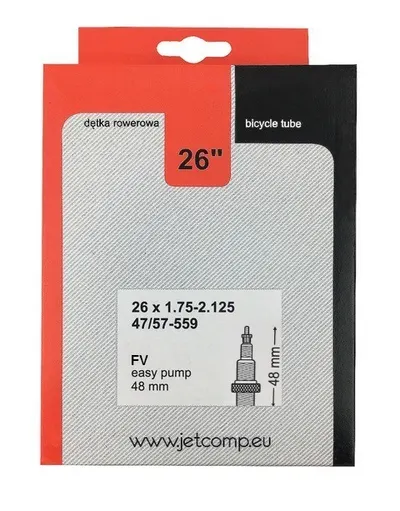 Camera de aer biciclete JET 26x1.75 2.125 FV48mm