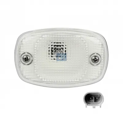 Lumina delimitare dreapta, alb, 12 24V potrivit IVECO STRALIS I 02.02
