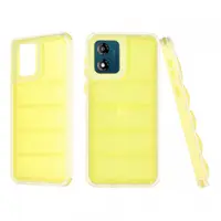 Husa pentru Motorola Moto E13, Techsuit, Wave Shield, Galbena