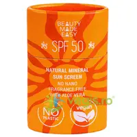 Stick Solid Protectie Solara Minerala SPF50 pentru Fata si Corp cu Aloe Vera 30g