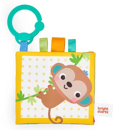 Carte moale foșnitoare Bright Starts – Safari Buddies