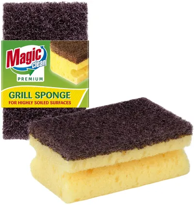 Burete de bucătărie cu canal Magic Clean - Premium Grill