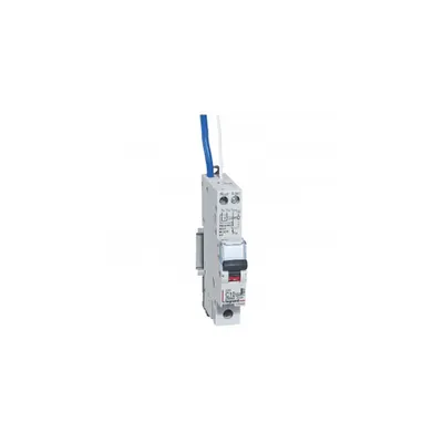 Siguranta automata cu protectie diferentiala 10000 cu albastru neutral lead - 1P 230 V~ - 10 A - 30 mA - tip A - C curba