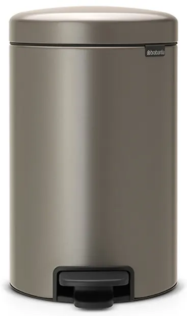 Coș de gunoi Brabantia - NewIcon, 12 l, Platinum