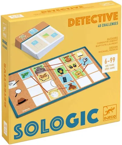 Joc de logică pentru copii Djeco Sologic - Detectiv