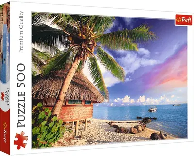 Puzzle Trefl de la 500 piese - Insula Bora Bora