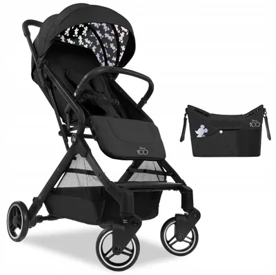 Cărucior de vară pentru bebeluși Hauck - Travel N Care, Disney, 100 Black