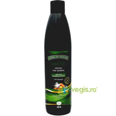 Sampon pentru Par Normal cu Argan, Germeni de Grau si Complex Vegetal 300ml