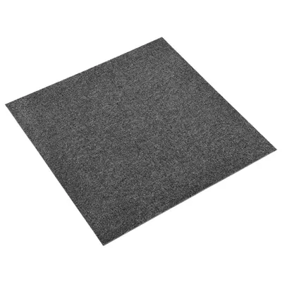 vidaXL Covor 20 buc. Antracit 50 x 50 cm 100% polipropilenă