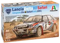 Model asamblabil Italeri Curse: Automobile - Lancia Delta HF Integrale 16v Safari Rally 1991