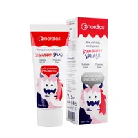 Pasta de dinti fara flour cu capsuni si probiotice pentru copii 50 ml