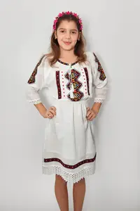 Rochie traditionala fetite Zoe 5