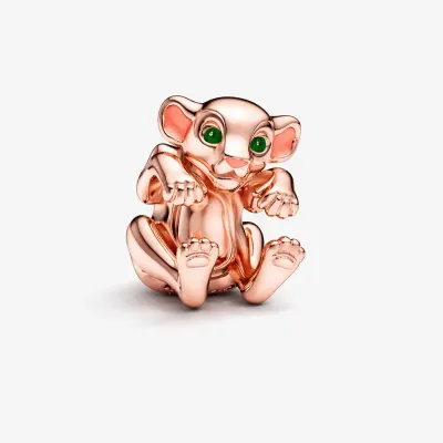 Talisman Pandantiv Pantera Rosé Cu Argint