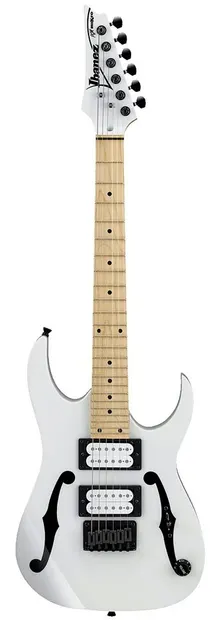 Chitara electrica Ibanez - PGMM31, alb/negru