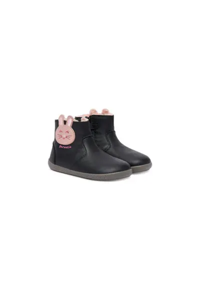 Ghete pentru fete - 305467669 - piele naturala - negru