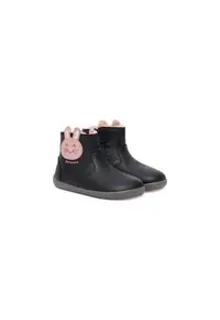 Ghete pentru fete - 305467669 - piele naturala - negru