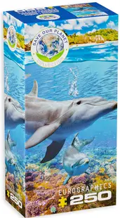 Puzzle Eurographics din 250 de piese - Dolphins
