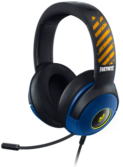 Căști gaming Razer - Kraken V3 X Fortnite Ed., negre/albastre