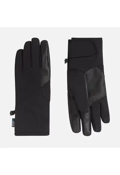 Manusi ski SOFTSHELL IMPR ITIP - culoare negru - pentru barbati - marime