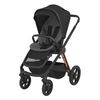 Carucior 2 in 1 pentru copii Espiro Miloo Verde 0-22 kg, premium, sezut reversibil, maner telescopic, accesorii incluse