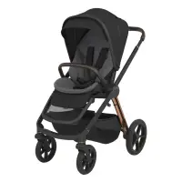 Carucior 2 in 1 pentru copii Espiro Miloo Verde 0-22 kg, premium, sezut reversibil, maner telescopic, accesorii incluse