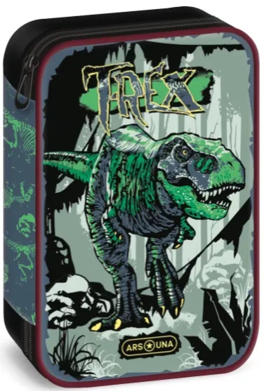 Penar școlar Ars Una T-Rex - Un fermoar și 2 nivele