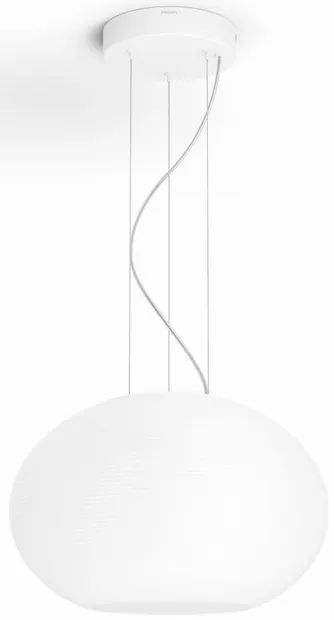 Pendul LED Philips - Hue Flourish, IP20, 39.5W, dimmer, alb