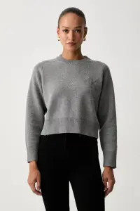 Calvin Klein Jeans pulover pentru femei cu amestec de lână