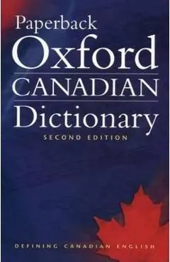 Paperback Oxford Canadian Dictionary