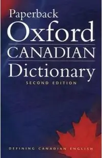 Paperback Oxford Canadian Dictionary